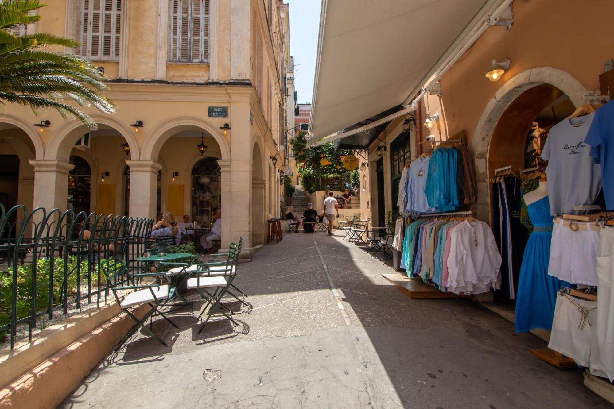 Elenis, In The Heart Of The Old Town Apartment Corfu  Exteriör bild